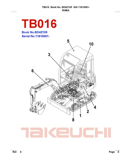 takeuchi tb016 workshop manual pdf